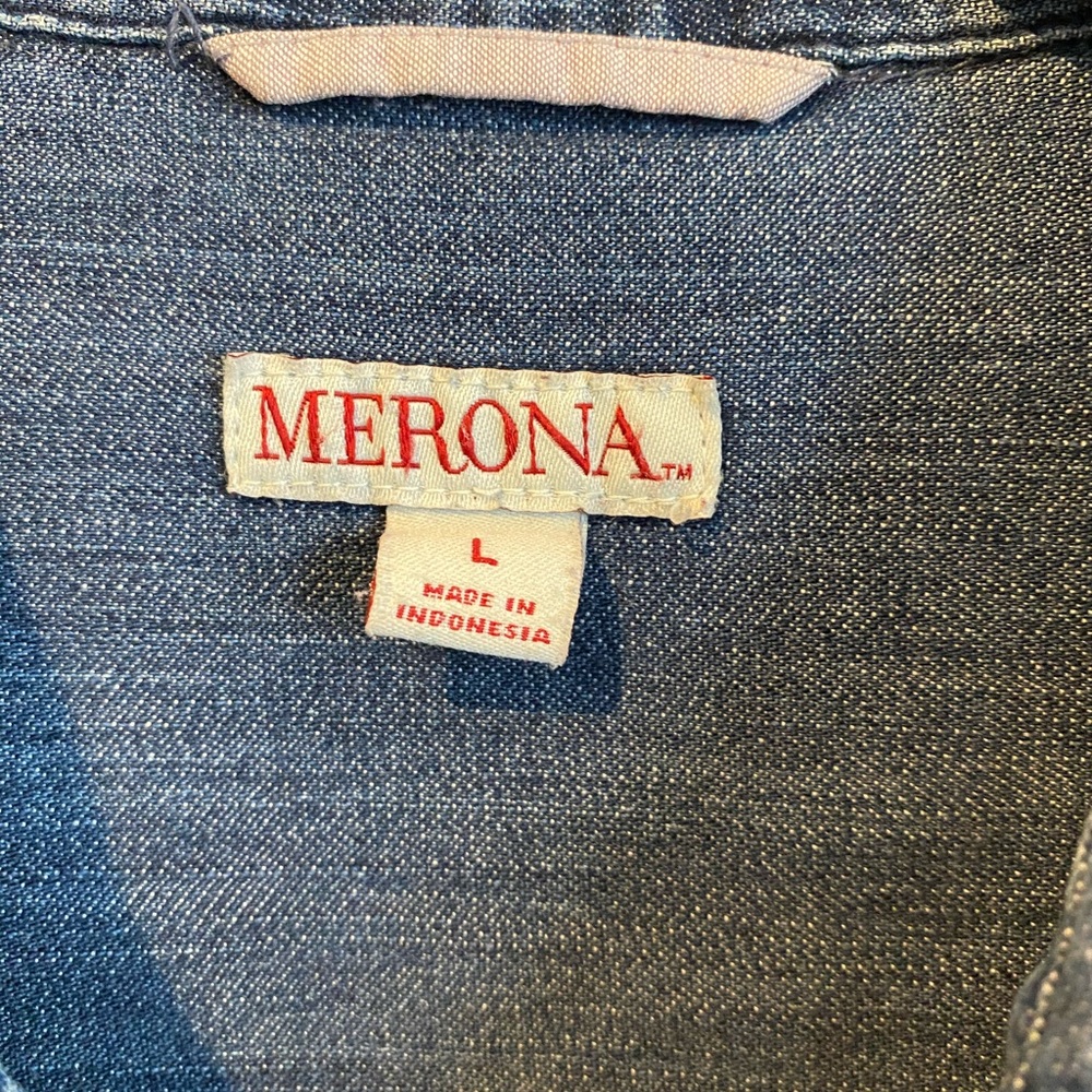 Denim button down - Picture 2 of 3
